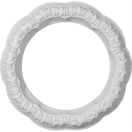 Ekena Millwork 10"OD x 6 5/8"ID x 1 5/8"W x 1 1/4"P Swindon Ceiling Ring CR09SW